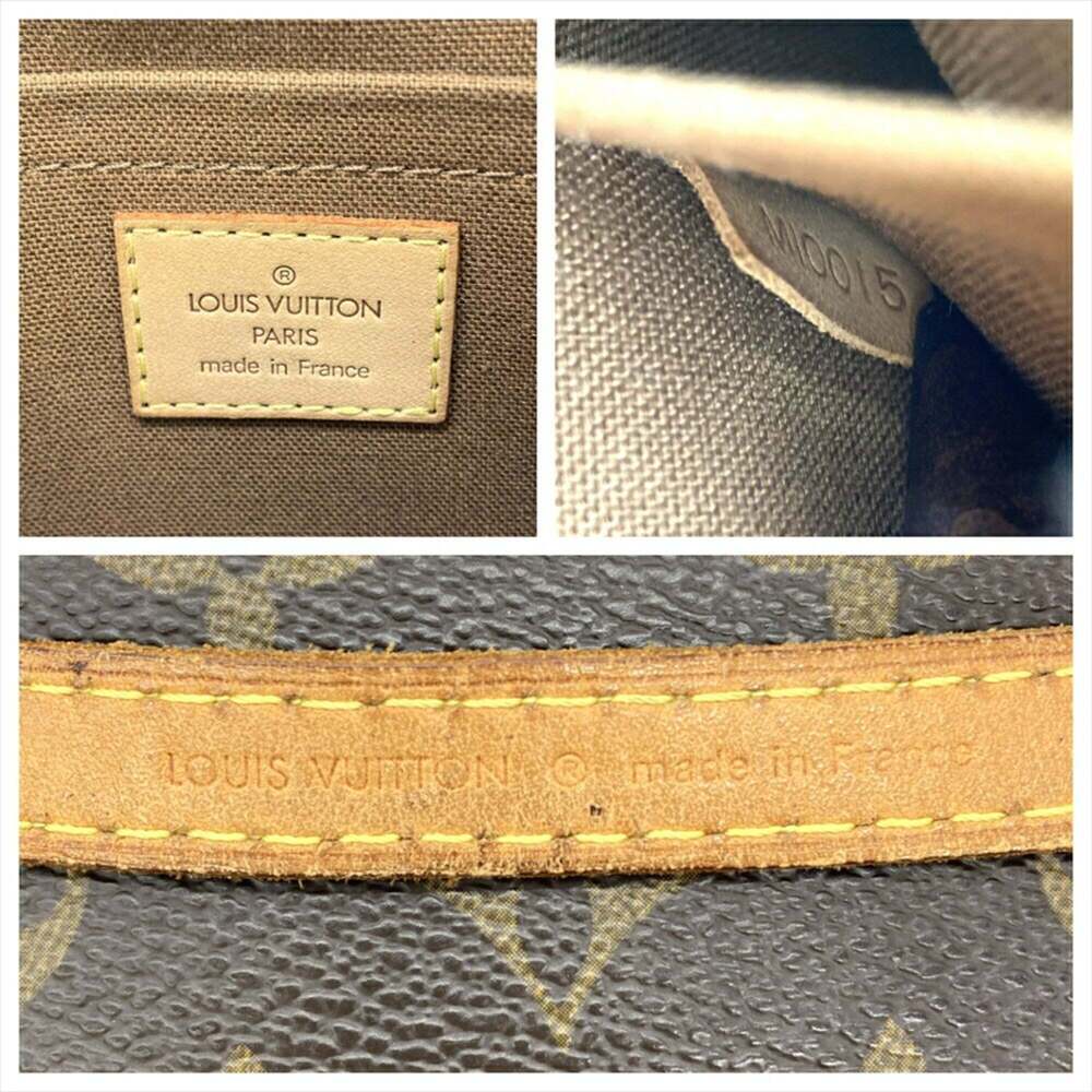 LOUIS VUITTON Authentic Brown Monogram Canvas Pochette Shoulder Bag - Picture 10 of 10